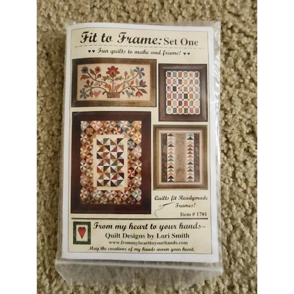 Fit to‎ Frame Set One Quilt Pattern by Lori Smith